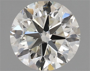 Picture of Natural Diamond 0.70 Carats, Round with Good Cut, K Color, VS2 Clarity and Certified by GIA