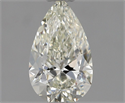 Natural Diamond 1.01 Carats, Pear with  Cut, I Color, VS2 Clarity and Certified by IGI