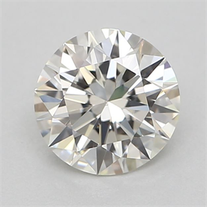 Picture of Natural Diamond 0.50 Carats, Round with Excellent Cut, J Color, VS2 Clarity and Certified by GIA