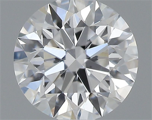 Picture of Natural Diamond 0.40 Carats, Round with Excellent Cut, E Color, SI1 Clarity and Certified by GIA