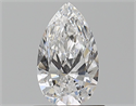 Natural Diamond 0.80 Carats, Pear with  Cut, D Color, VS2 Clarity and Certified by GIA