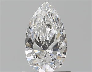 Picture of Natural Diamond 0.80 Carats, Pear with  Cut, D Color, VS2 Clarity and Certified by GIA