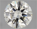 Natural Diamond 2.01 Carats, Round with Excellent Cut, K Color, VVS2 Clarity and Certified by GIA