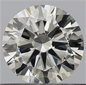 Natural Diamond 0.40 Carats, Round with Good Cut, G Color, VS2 Clarity and Certified by GIA