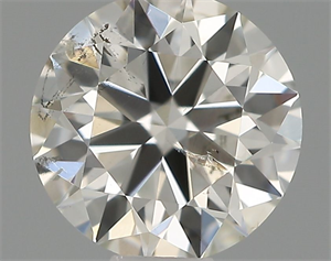 Picture of Natural Diamond 0.46 Carats, Round with Excellent Cut, G Color, SI2 Clarity and Certified by IGI