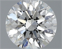 Natural Diamond 0.44 Carats, Round with Excellent Cut, E Color, VS1 Clarity and Certified by GIA