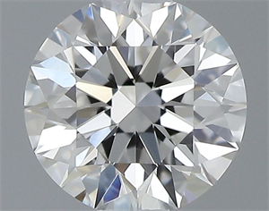 Picture of Natural Diamond 0.44 Carats, Round with Excellent Cut, E Color, VS1 Clarity and Certified by GIA