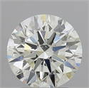 Natural Diamond 2.03 Carats, Round with Excellent Cut, I Color, VS1 Clarity and Certified by GIA