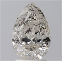 Natural Diamond 2.05 Carats, Pear with  Cut, G Color, I1 Clarity and Certified by IGI