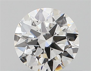 Picture of Natural Diamond 0.40 Carats, Round with Excellent Cut, E Color, VS2 Clarity and Certified by GIA