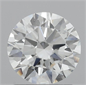 Natural Diamond 1.50 Carats, Round with Excellent Cut, F Color, VS2 Clarity and Certified by GIA