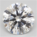 Natural Diamond 1.38 Carats, Round with Excellent Cut, E Color, VVS1 Clarity and Certified by GIA