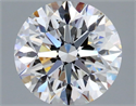 Natural Diamond 1.50 Carats, Round with Excellent Cut, F Color, VS1 Clarity and Certified by GIA