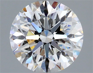 Picture of Natural Diamond 1.50 Carats, Round with Excellent Cut, F Color, VS1 Clarity and Certified by GIA