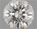 Natural Diamond 0.50 Carats, Round with Excellent Cut, I Color, SI2 Clarity and Certified by GIA