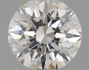 Picture of Natural Diamond 0.50 Carats, Round with Excellent Cut, I Color, SI2 Clarity and Certified by GIA