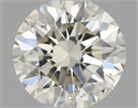 Natural Diamond 0.50 Carats, Round with Excellent Cut, I Color, SI1 Clarity and Certified by IGI