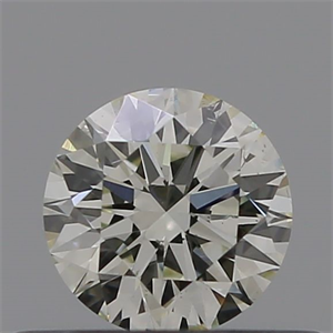 Picture of Natural Diamond 0.43 Carats, Round with Excellent Cut, K Color, SI1 Clarity and Certified by GIA