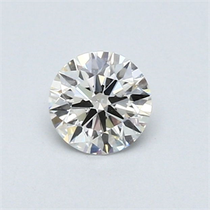 Picture of Natural Diamond 0.40 Carats, Round with Excellent Cut, G Color, SI2 Clarity and Certified by GIA