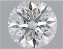 Natural Diamond 0.41 Carats, Round with Excellent Cut, G Color, VVS1 Clarity and Certified by GIA