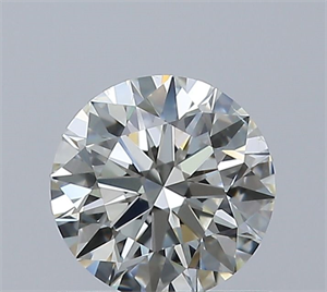 Picture of Natural Diamond 0.61 Carats, Round with Excellent Cut, K Color, SI1 Clarity and Certified by GIA