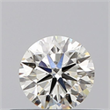 Natural Diamond 0.40 Carats, Round with Very Good Cut, I Color, VS2 Clarity and Certified by GIA