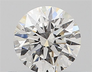 Picture of Natural Diamond 0.44 Carats, Round with Excellent Cut, G Color, VVS1 Clarity and Certified by GIA