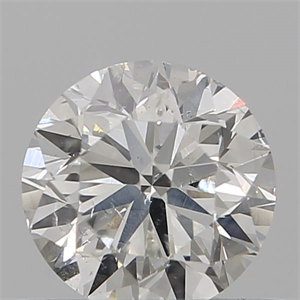 Picture of Natural Diamond 0.50 Carats, Round with Good Cut, G Color, SI1 Clarity and Certified by IGI