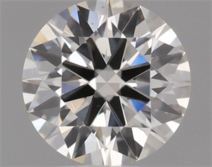 Picture of Natural Diamond 0.40 Carats, Round with Excellent Cut, H Color, VS1 Clarity and Certified by IGI