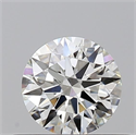 Natural Diamond 0.45 Carats, Round with Excellent Cut, I Color, VS2 Clarity and Certified by GIA