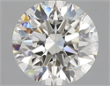 Natural Diamond 2.00 Carats, Round with Excellent Cut, I Color, VVS1 Clarity and Certified by GIA