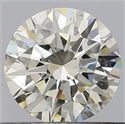 Natural Diamond 0.50 Carats, Round with Excellent Cut, I Color, SI1 Clarity and Certified by GIA