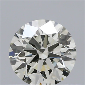 Picture of Natural Diamond 0.40 Carats, Round with Excellent Cut, J Color, VS1 Clarity and Certified by IGI