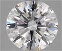 Natural Diamond 2.25 Carats, Round with Excellent Cut, D Color, VVS2 Clarity and Certified by GIA