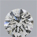 Natural Diamond 0.40 Carats, Round with Excellent Cut, G Color, SI1 Clarity and Certified by IGI