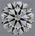 Natural Diamond 0.51 Carats, Round with Excellent Cut, I Color, SI2 Clarity and Certified by GIA