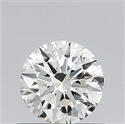 Natural Diamond 0.60 Carats, Round with Excellent Cut, I Color, VS1 Clarity and Certified by IGI