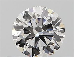 Picture of Natural Diamond 0.40 Carats, Round with Very Good Cut, G Color, VS2 Clarity and Certified by GIA