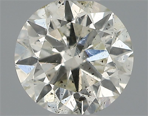 Picture of Natural Diamond 0.40 Carats, Round with Very Good Cut, I Color, SI2 Clarity and Certified by IGI