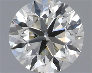 Picture of Natural Diamond 0.40 Carats, Round with Good Cut, H Color, VS1 Clarity and Certified by IGI