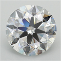 Natural Diamond 3.01 Carats, Round with Excellent Cut, E Color, VVS1 Clarity and Certified by GIA