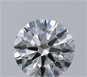 Natural Diamond 0.41 Carats, Round with Excellent Cut, D Color, VS2 Clarity and Certified by GIA