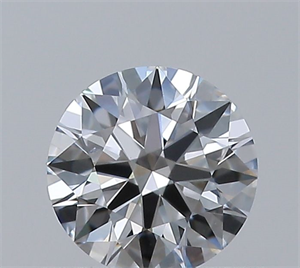 Picture of Natural Diamond 0.41 Carats, Round with Excellent Cut, D Color, VS2 Clarity and Certified by GIA