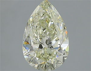 Picture of Natural Diamond 1.52 Carats, Pear with  Cut, J Color, SI2 Clarity and Certified by IGI