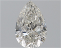 Natural Diamond 1.51 Carats, Pear with  Cut, G Color, SI2 Clarity and Certified by IGI