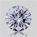 Natural Diamond 3.70 Carats, Round with Excellent Cut, D Color, FL Clarity and Certified by GIA