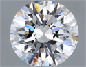 Natural Diamond 0.40 Carats, Round with Excellent Cut, G Color, VVS1 Clarity and Certified by GIA