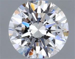 Picture of Natural Diamond 0.40 Carats, Round with Excellent Cut, G Color, VVS1 Clarity and Certified by GIA