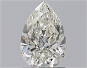 Natural Diamond 1.01 Carats, Pear with  Cut, I Color, VVS1 Clarity and Certified by GIA