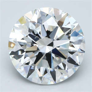 Picture of Natural Diamond 6.53 Carats, Round with Excellent Cut, E Color, SI1 Clarity and Certified by GIA